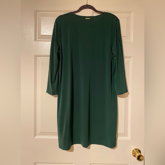 Michael Kors green third quarter length sleeve dress - Picture 5 of 6